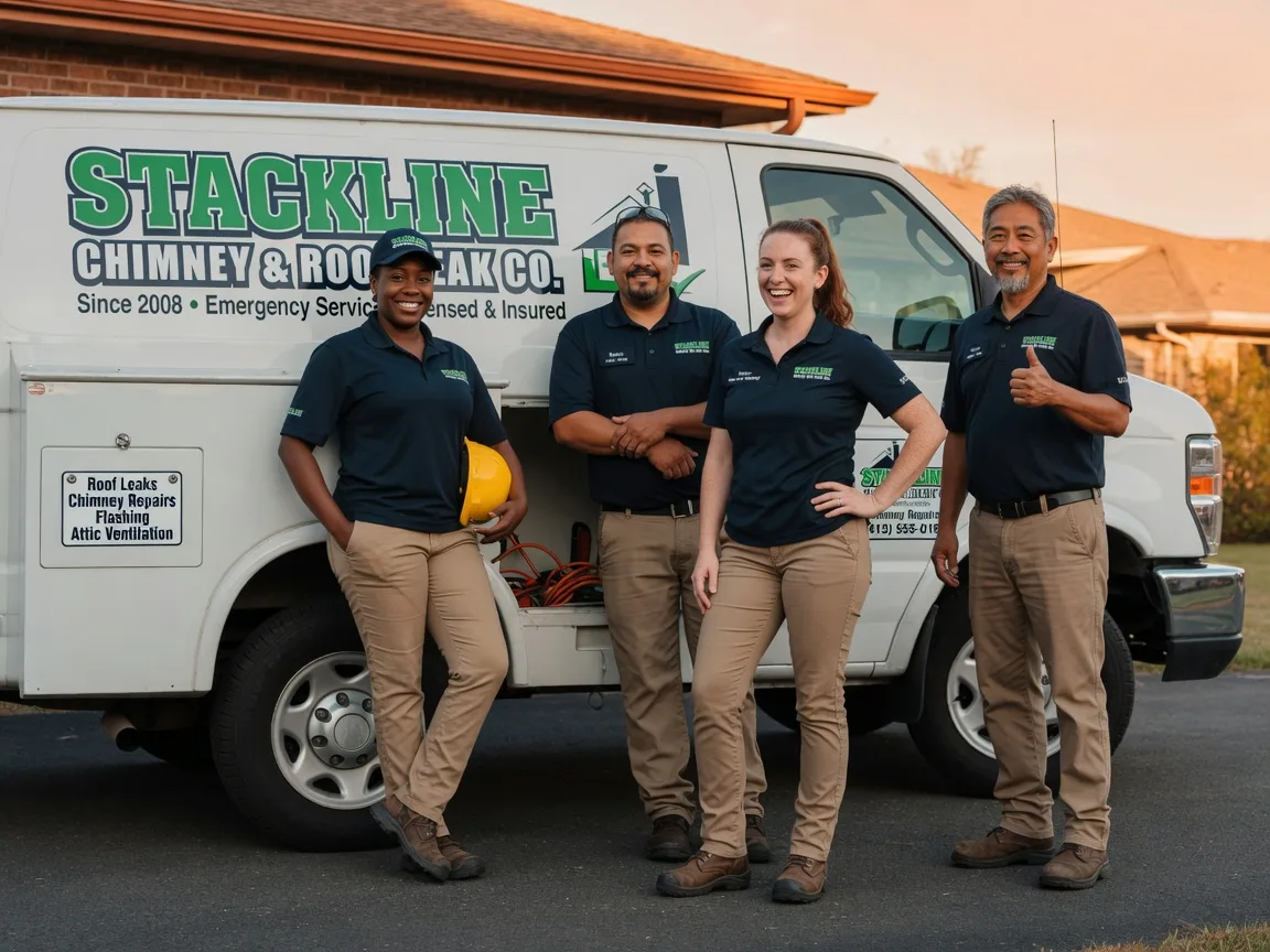 Chimney flashing repair company in Fayetteville, GA